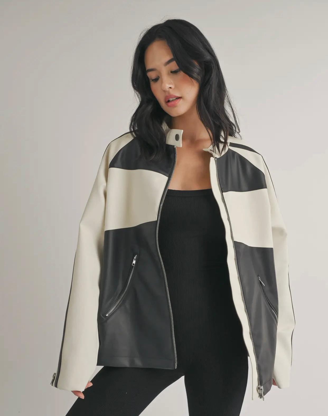 Motto Ivory Jacket - THE EDIT SHOWROOM